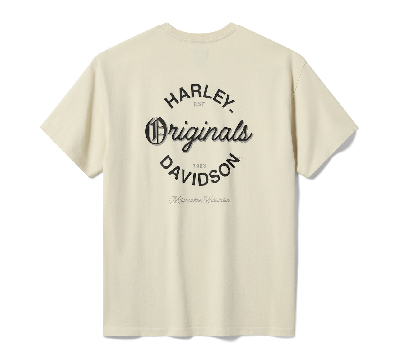 Men's OG Script Short Sleeve T-Shirt - Bone