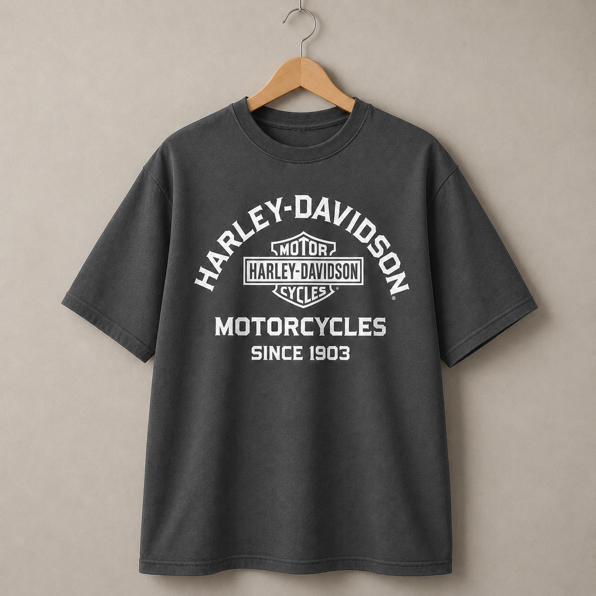 Harley Davidson Motorcycles Since 1903 Vintage Biker Graphic Tee