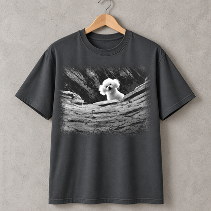 Bichon Frise Silence of the Lambs Horror Movie Funny Halloween T-Shirt