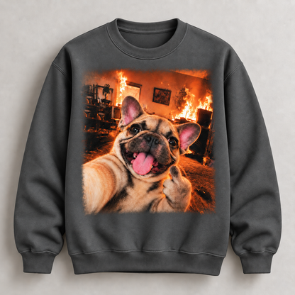 Funny French Bulldog Meme T-Shirt Frenchies Dog Lover