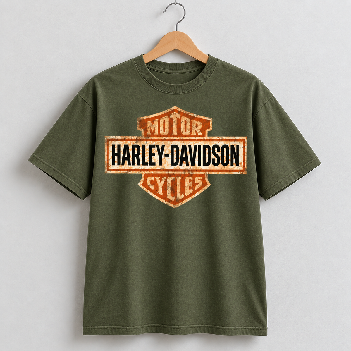 Harley Davidson Motorcycle Graphic Tee Vintage Biker Retro