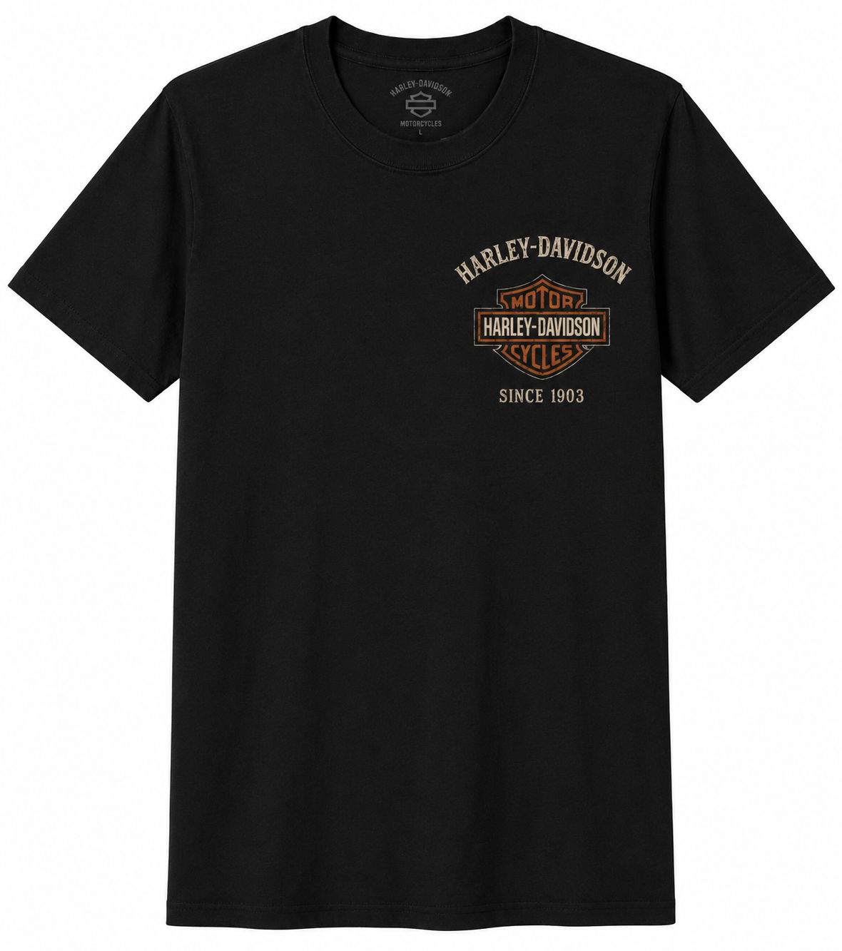 American Legend Eagle Vintage Motorcycle Graphic T-Shirt – Built for Freedom