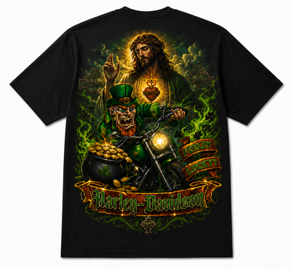 JESUS-Feeling Lucky Short Sleeve Tee