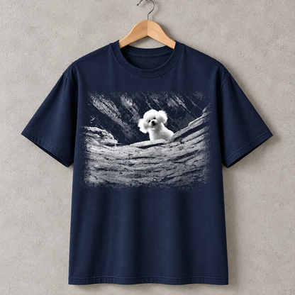 Bichon Frise Silence of the Lambs Horror Movie Funny Halloween T-Shirt
