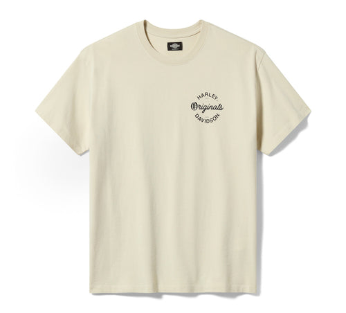 Men's OG Script Short Sleeve T-Shirt - Bone