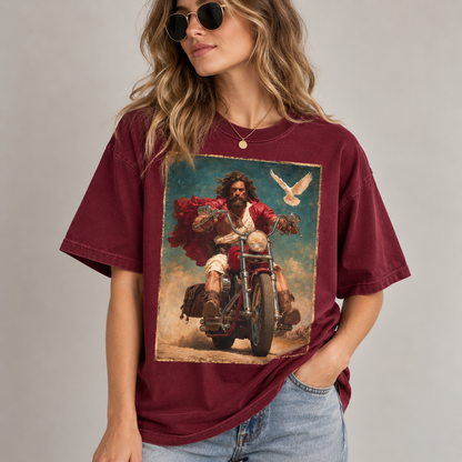Jesus Crown of Thorns Graphic T-Shirt – Vintage Christian Faith Tee
