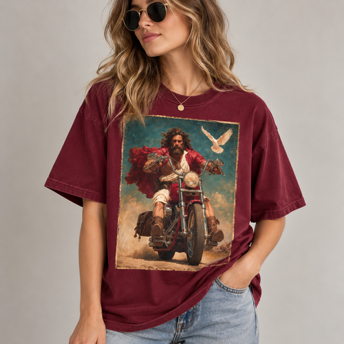Jesus Crown of Thorns Graphic T-Shirt – Vintage Christian Faith Tee
