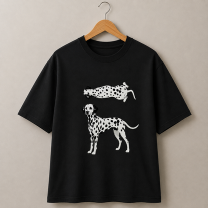 Dalmatian Dog Lover T-Shirt Spotted Dog Graphic