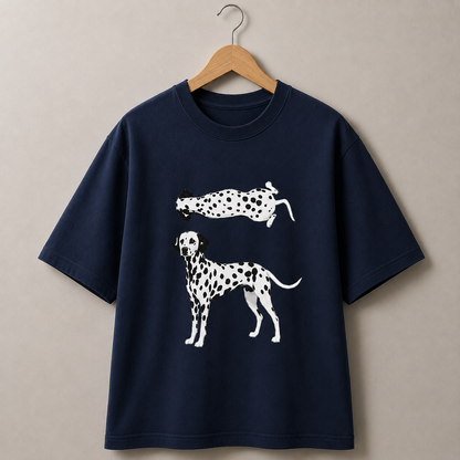 Dalmatian Dog Lover T-Shirt Spotted Dog Graphic