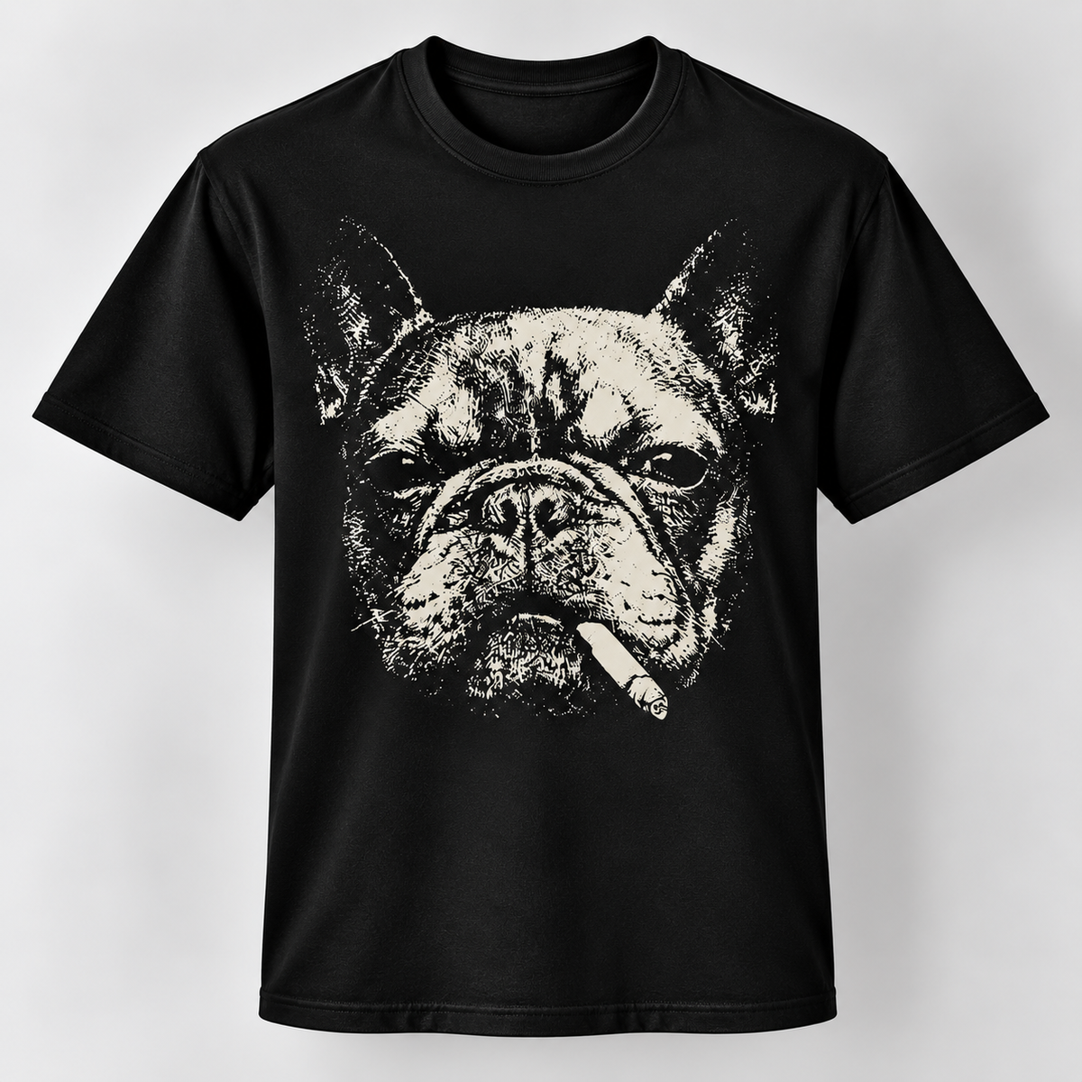 French Bulldog Graphic T-Shirt Funny Frenchie Dog Lover Tee