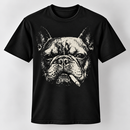 French Bulldog Graphic T-Shirt Funny Frenchie Dog Lover Tee