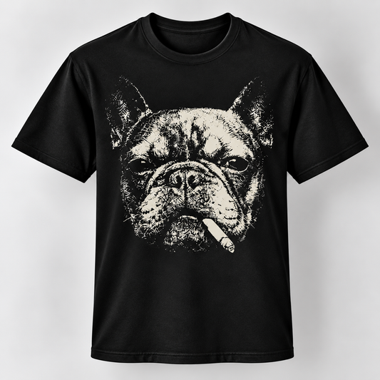 French Bulldog Graphic T-Shirt Funny Frenchie Dog Lover Tee