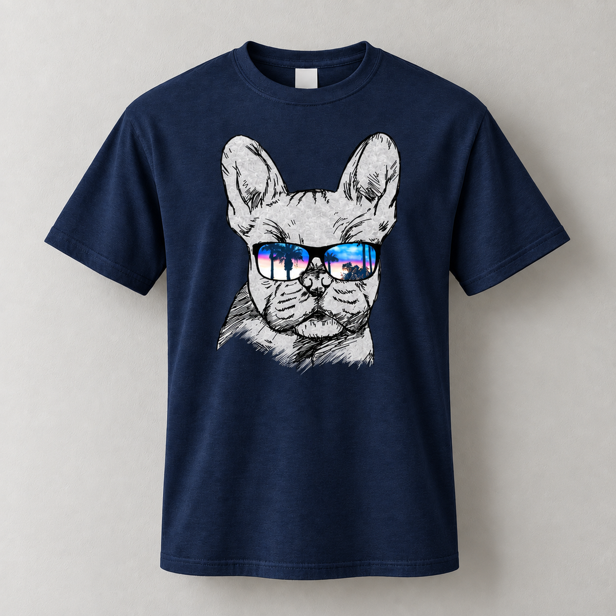Chill Frenchie Dog Lover Graphic Shirt