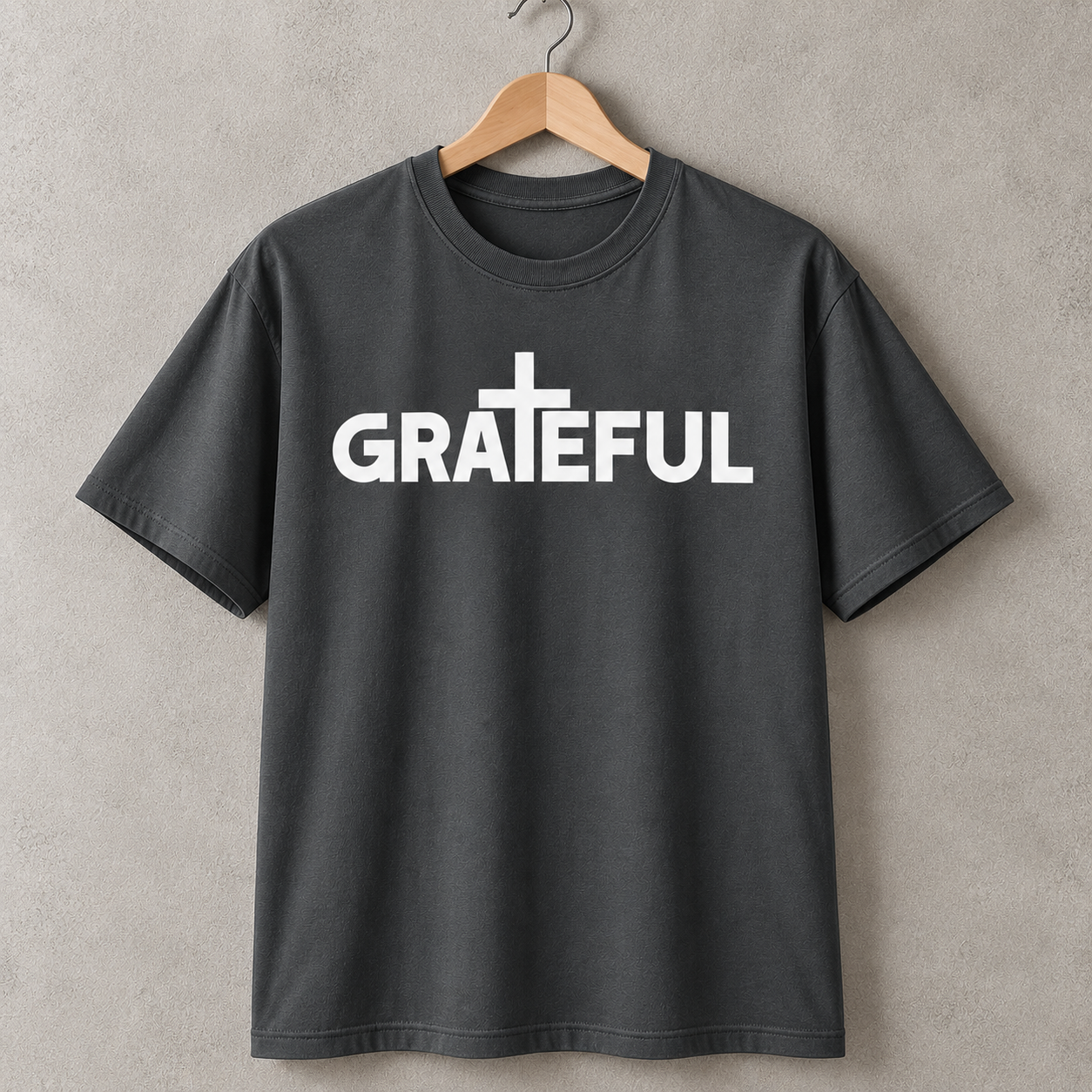 Jesus Christian Grateful Cross T-Shirt, Faith Graphic Tee