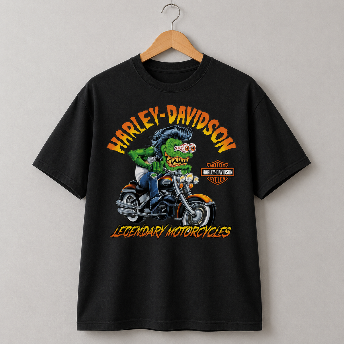Harley Davidson Wisconsin Motorcycle Graphic Tee Vintage Biker