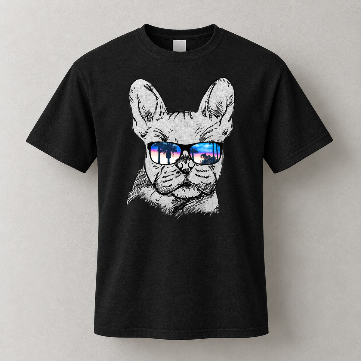 Chill Frenchie Dog Lover Graphic Shirt