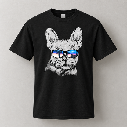 Chill Frenchie Dog Lover Graphic Shirt
