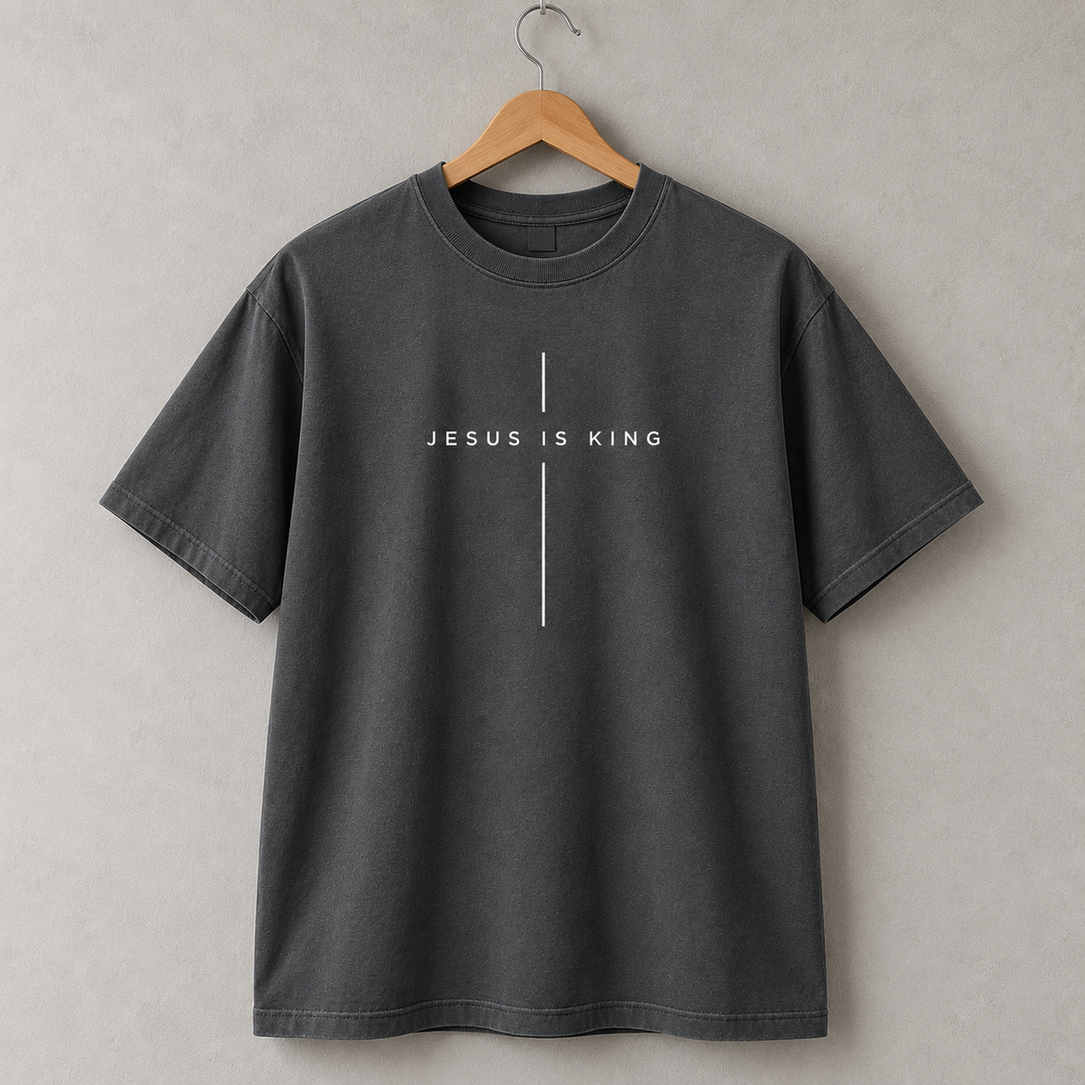 Jesus Is King T-Shirt, Christian Faith Graphic Tee