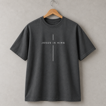 Jesus Is King T-Shirt, Christian Faith Graphic Tee