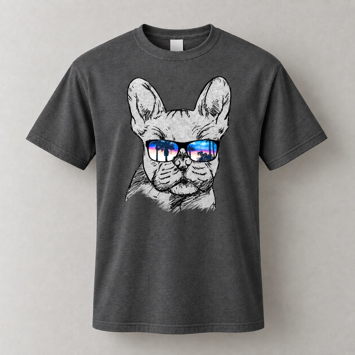 Chill Frenchie Dog Lover Graphic Shirt