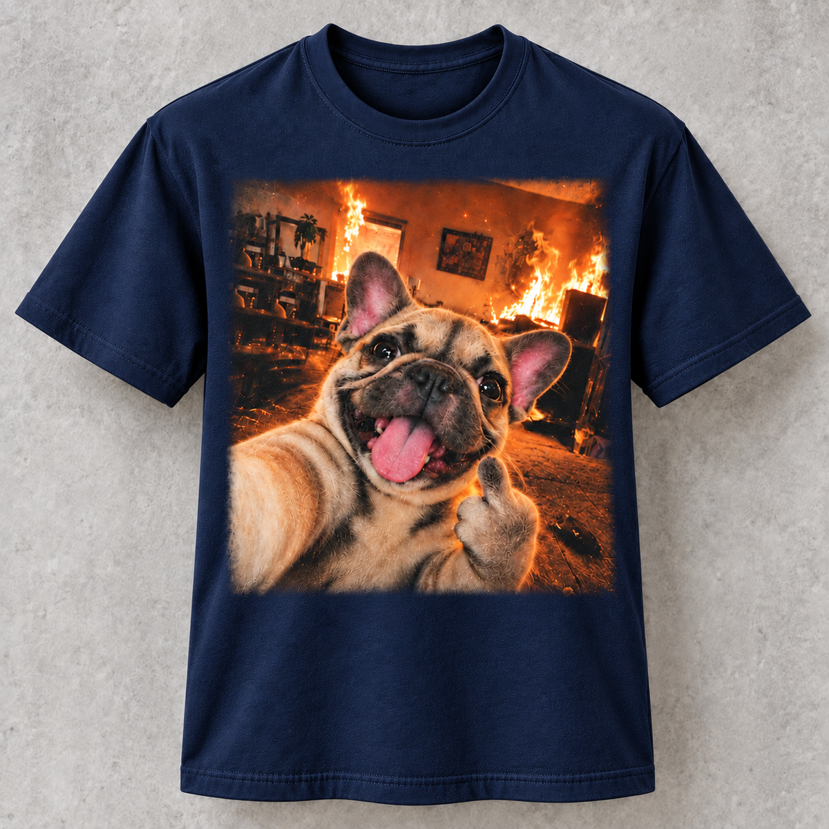 Funny French Bulldog Meme T-Shirt Frenchies Dog Lover