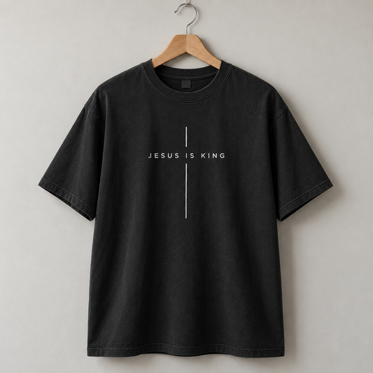 Jesus Is King T-Shirt, Christian Faith Graphic Tee