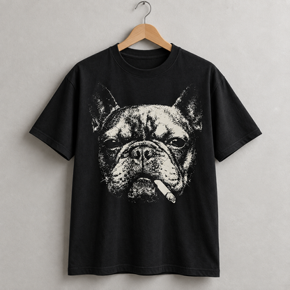 French Bulldog Graphic T-Shirt Funny Frenchie Dog Lover Tee