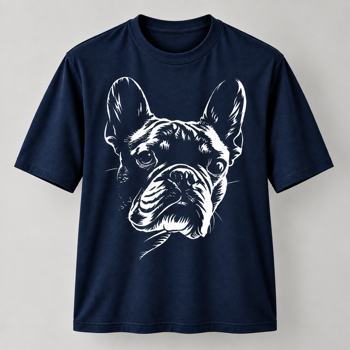 French Bulldog Portrait Graphic Unisex T-Shirt Frenchie Dog Lover