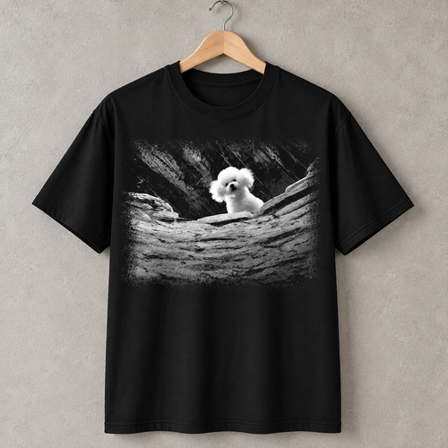 Bichon Frise Silence of the Lambs Horror Movie Funny Halloween T-Shirt