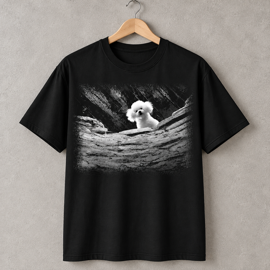 Bichon Frise Silence of the Lambs Horror Movie Funny Halloween T-Shirt