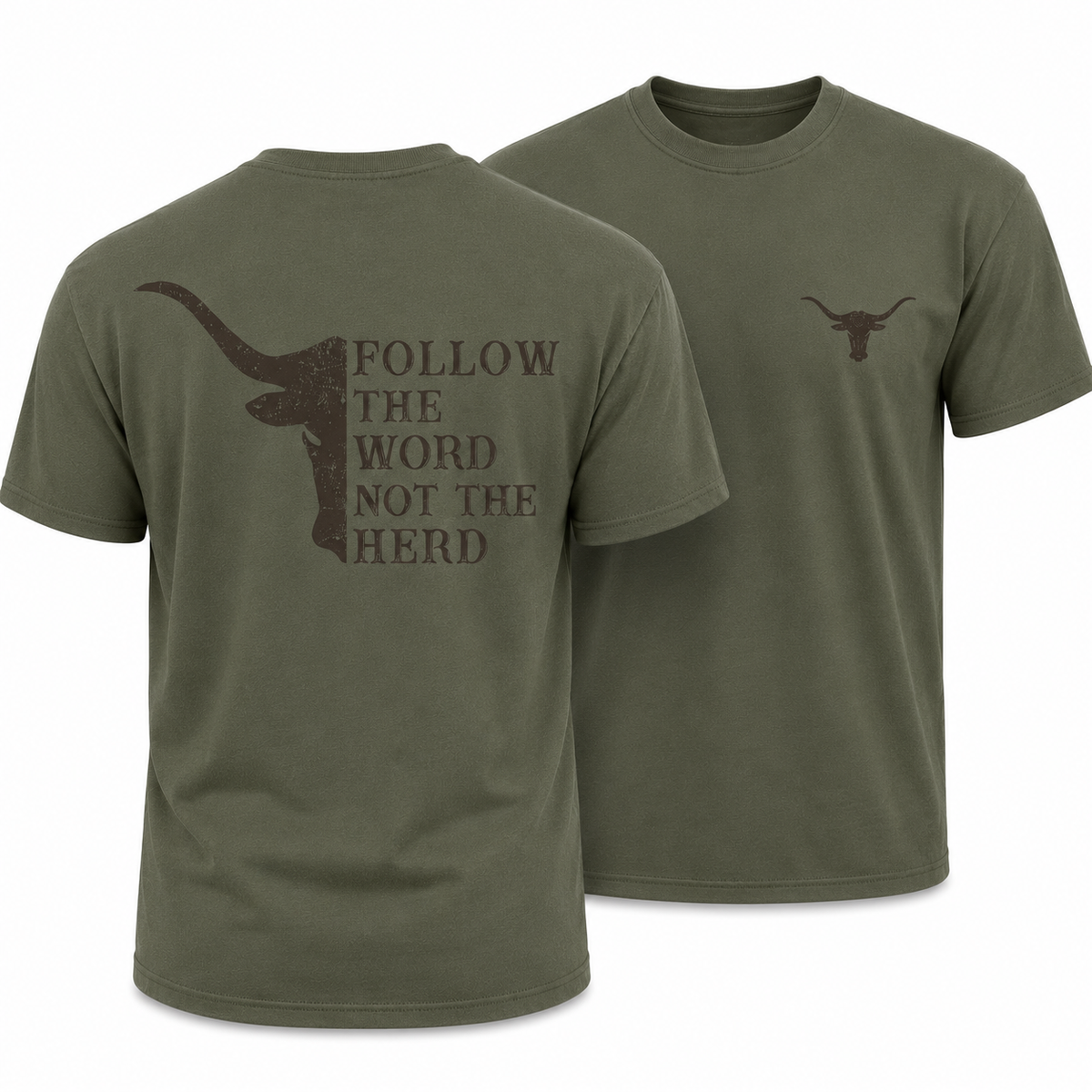 Christian Cowboy Shirt Jesus Faith Western Tee