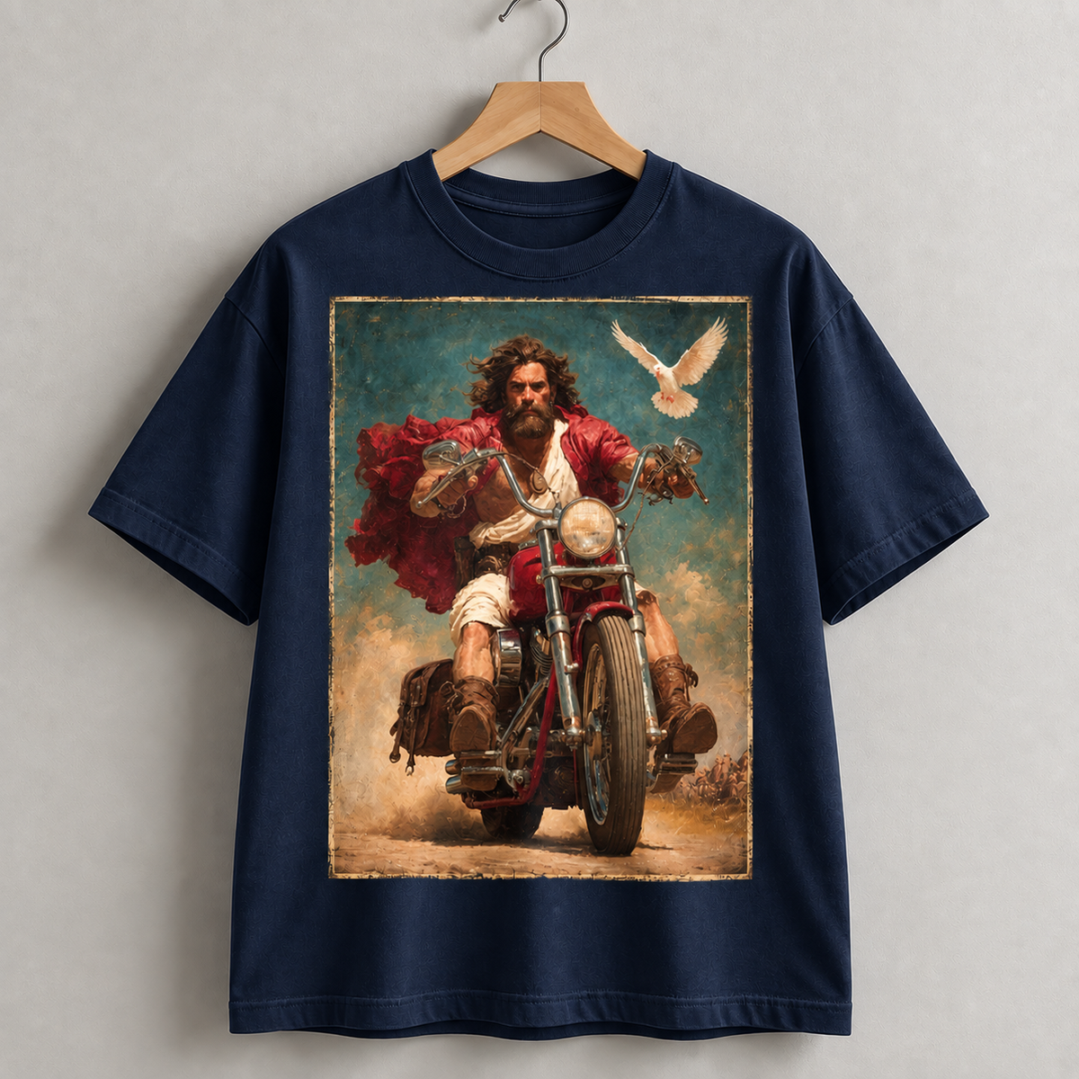 Jesus Crown of Thorns Graphic T-Shirt – Vintage Christian Faith Tee