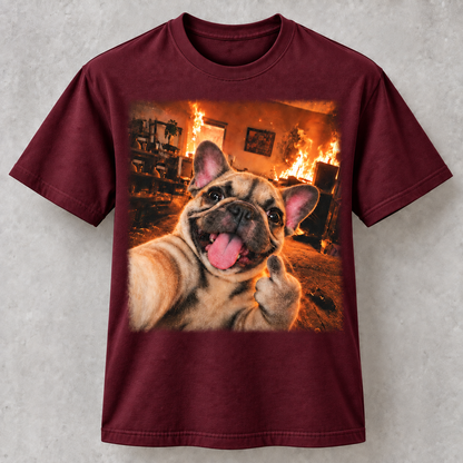 Funny French Bulldog Meme T-Shirt Frenchies Dog Lover